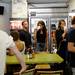 Customers wait in line to order at Blimpy Burger on Tuesday, August 13, 2013. Melanie Maxwell | AnnArbor.com